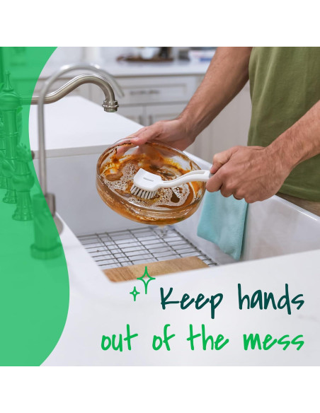 Cepillos de Limpieza Scotch-Brite para Ollas y Sartenes - 4 Unidades