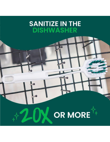 Cepillos de Limpieza Scotch-Brite para Ollas y Sartenes - 4 Unidades