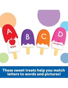 Mini ABC Pops Learning Resources - Juguetes Educativos 26 Letras 2