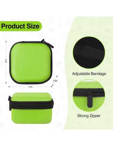 Funda de Viaje Roseliya para Giiker Tic Tac Toe - Verde