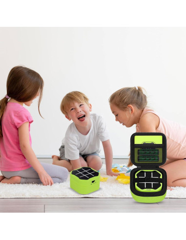 Funda de Viaje Roseliya para Giiker Tic Tac Toe - Verde