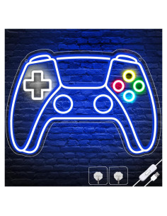 Luz de Neón Gamer Ethereal Lomoer Controlador LED USB 41.4x29cm