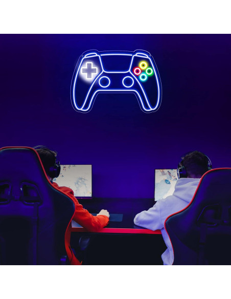 Luz de Neón Gamer Ethereal Lomoer Controlador LED USB 41.4x29cm