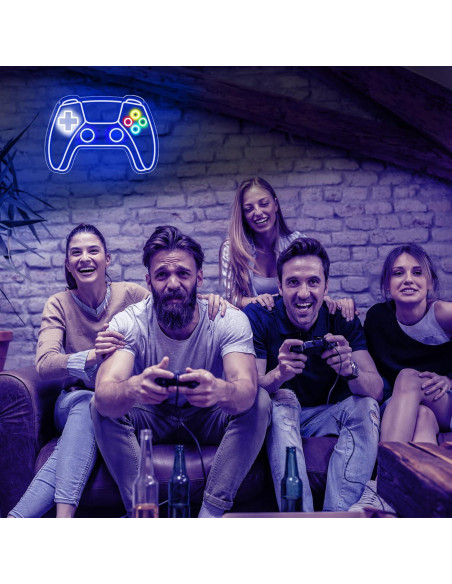 Luz de Neón Gamer Ethereal Lomoer Controlador LED USB 41.4x29cm