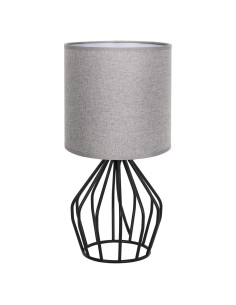 Lámpara de Mesa HAITRAL Gris 37x18 cm Estilo Moderno