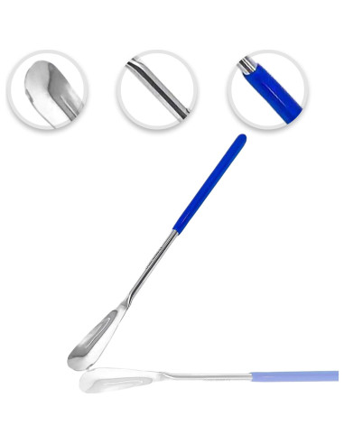 Cuchara Espátula de Acero Inoxidable Scientific Labwares 16.5 cm