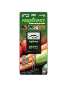 Probador Electrónico de Suelo Luster Leaf 1860 pH y Fertilidad