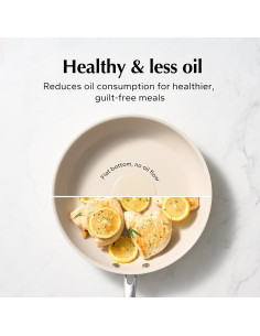 Sartén Antiadherente de Cerámica Redchef 20.32 cm Azul 2