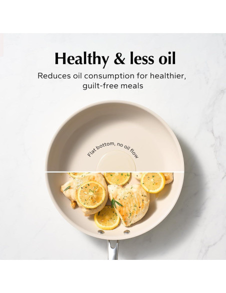 Sartén Antiadherente de Cerámica Redchef 20.32 cm Azul