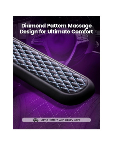 Reposamuñecas Vaydeer Ergonómico para Teclado y Ratón Negro