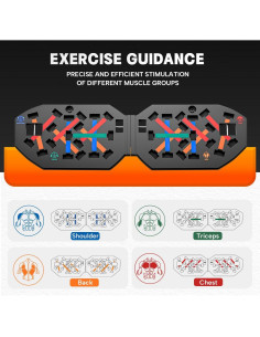 Tabla de Flexiones Plegable VEICK con Bandas de Resistencia 2