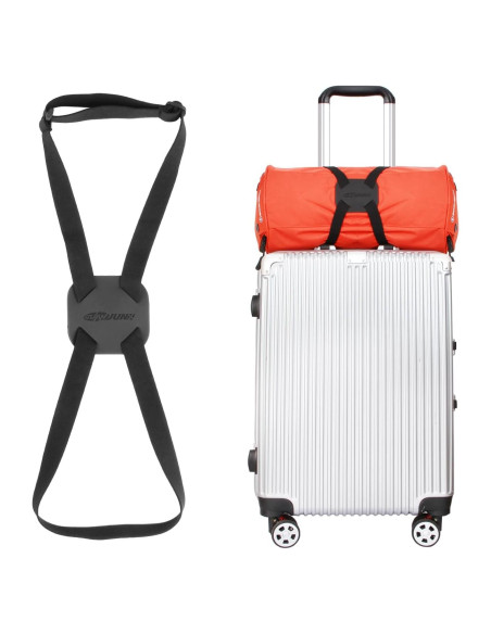 Correa Bungee de Equipaje GUANJUNX Ajustable 50.8cm Negro