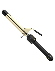 Plancha de Rizar 24K Gold Hot Tools 1" Barril Extendido