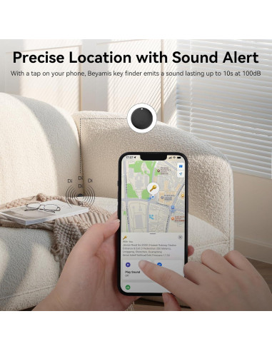 Rastreador Air Tracker Beyamis para iOS, impermeable, 9g