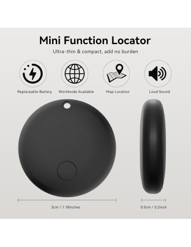 Rastreador Air Tracker Beyamis para iOS, impermeable, 9g