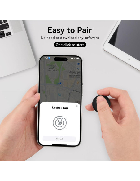Rastreador Air Tracker Beyamis para iOS, impermeable, 9g