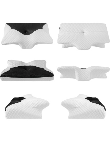 Almohada Ortopédica HOMCA de Espuma Viscoelástica 61x30.5cm