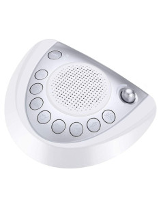 Máquina de Ruido Blanco Raynic 24 Sonidos Naturales Plata