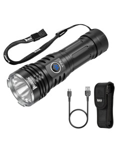 Linterna táctica recargable WUBEN T70 4200 lúmenes IP68