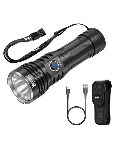 Linterna táctica recargable WUBEN T70 4200 lúmenes IP68