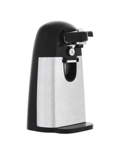 Abrelatas Eléctrico Amazon Basics 3-en-1 Automático 50W Negro