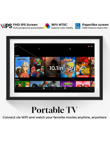 Calendario Digital Inteligente F10S 10.1" Pantalla Táctil