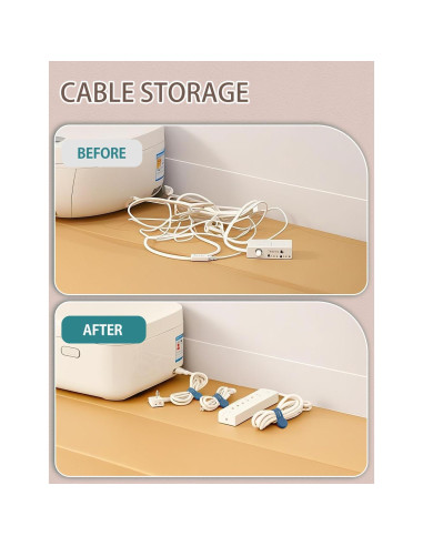 Correas Magnéticas de Silicona Kanemc 8 Piezas 7.62cm