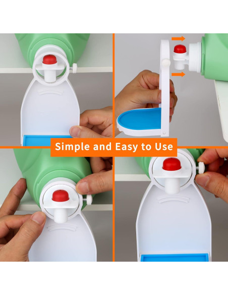 Bandeja de Detergente y Suavizante Dulinkas 2 Pcs