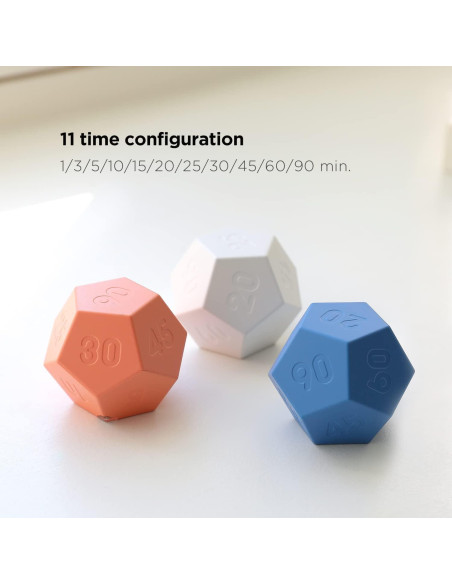 Temporizador Recargable Mooas MT-S1 Azul - 11 Configuraciones