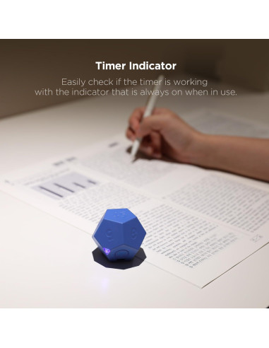 Temporizador Recargable Mooas MT-S1 Azul - 11 Configuraciones