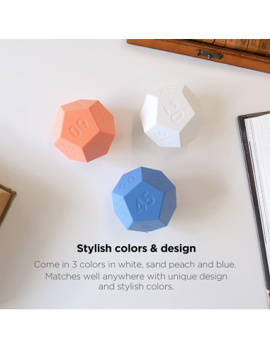 Temporizador Recargable Mooas MT-S1 Azul - 11 Configuraciones