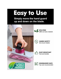 Cortador Mandolina Geedel PS-318I Multiusos 0.54 kg 2