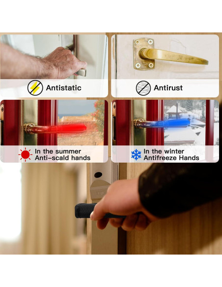 Cubiertas de Manijas de Puerta Homakover Neopreno 2 Piezas