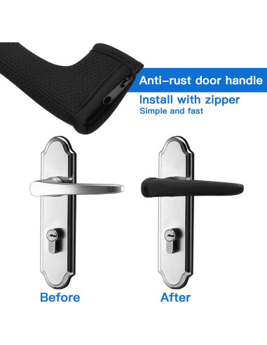 Cubiertas de Manijas de Puerta Homakover Neopreno 2 Piezas
