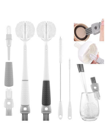Set de Cepillos de Limpieza para Botellas OUTXE 4 Piezas