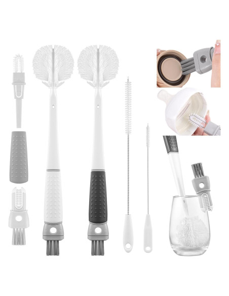 Set de Cepillos de Limpieza para Botellas OUTXE 4 Piezas