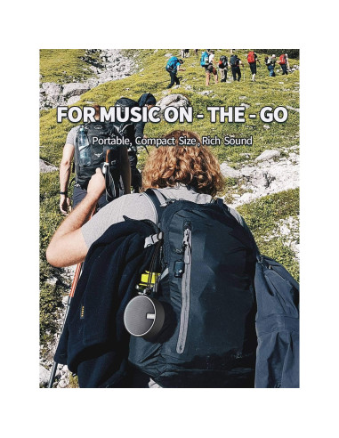 Altavoz Bluetooth INSMY C12 Impermeable IPX7 Portátil 12h