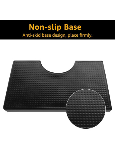 Bandeja de Goteo de Cerveza Hgkeke 30x18 cm Antideslizante