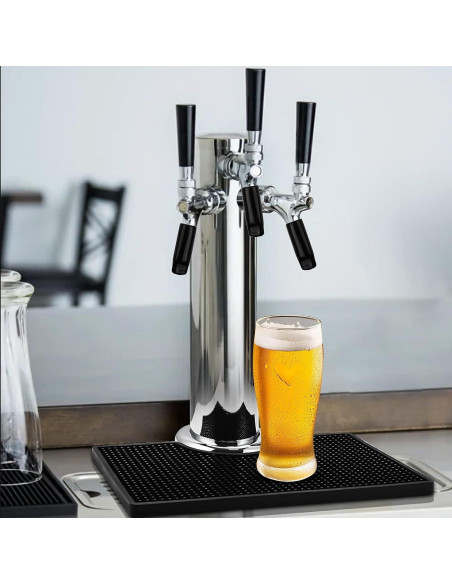 Bandeja de Goteo de Cerveza Hgkeke 30x18 cm Antideslizante