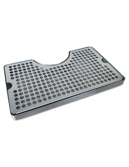 Bandeja de Goteo de Cerveza Proper Pour Acero Inoxidable 30.48x17.78cm