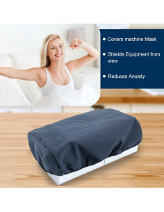 Funda de Polvo Elástica para Máquina CPAP CEMGYIUK - Azul 2