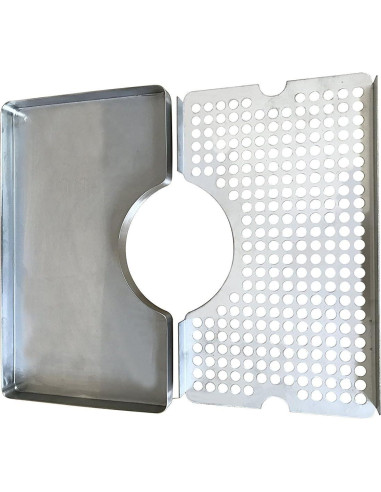 Bandeja de Goteo de Cerveza Proper Pour Acero Inoxidable 30.48x17.78cm