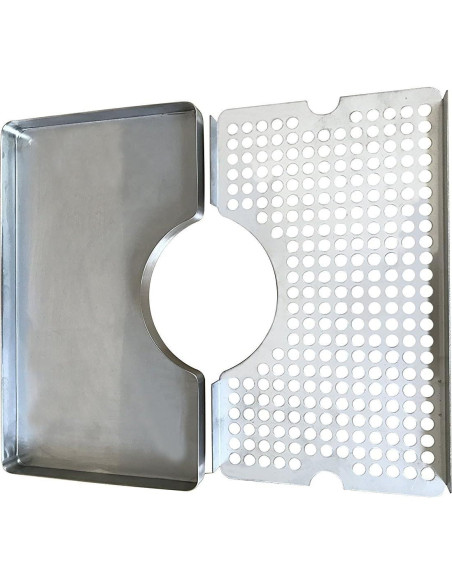 Bandeja de Goteo de Cerveza Proper Pour Acero Inoxidable 30.48x17.78cm