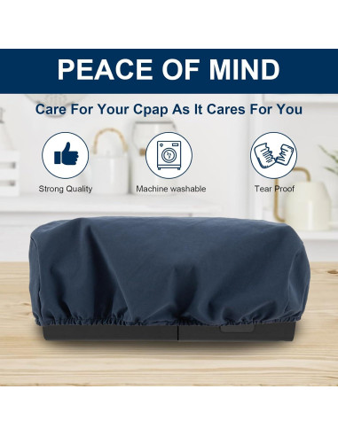 Funda de Polvo Elástica para Máquina CPAP CEMGYIUK - Azul