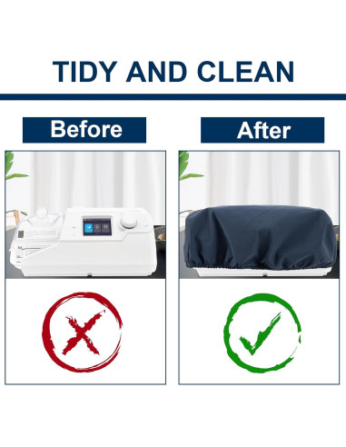 Funda de Polvo Elástica para Máquina CPAP CEMGYIUK - Azul