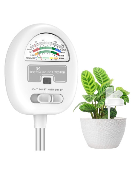 Medidor de Humedad del Suelo 4-en-1 Moistenland P403W