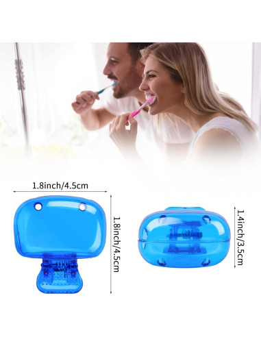 Cubiertas de Cabeza para Cepillo de Dientes Hxezoc - 4 Piezas