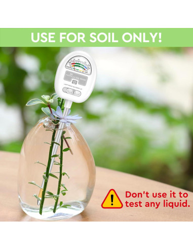 Medidor de Humedad del Suelo 4-en-1 Moistenland P403W