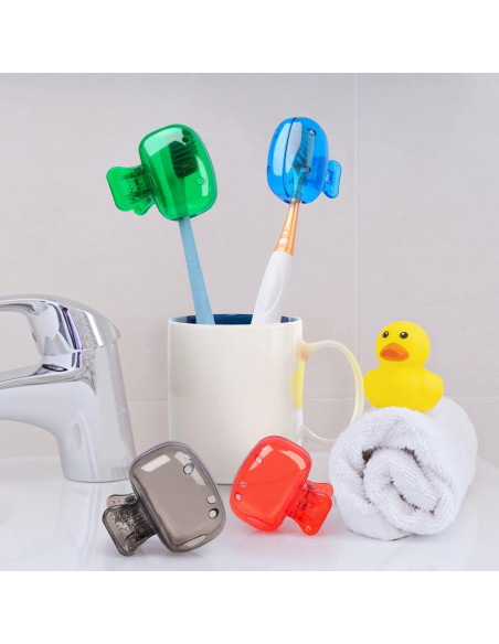 Cubiertas de Cabeza para Cepillo de Dientes Hxezoc - 4 Piezas