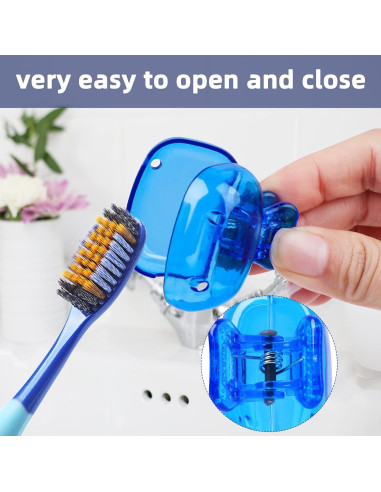 Cubiertas de Cabeza para Cepillo de Dientes Hxezoc - 4 Piezas